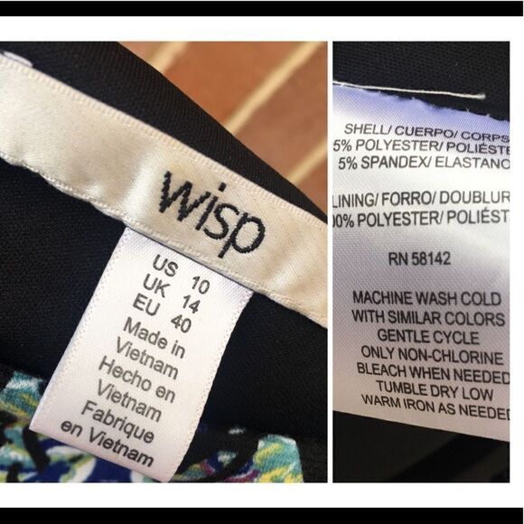 Stitch Fix wisp Damask Color Block Bodycon Dress - Picture 8 of 8